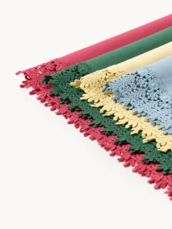 Westwing Collection Mantel con encaje Flavia^ Manteles|Manteles