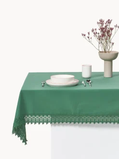 Westwing Collection Mantel con ribete de encaje Flavia^ Manteles|Manteles
