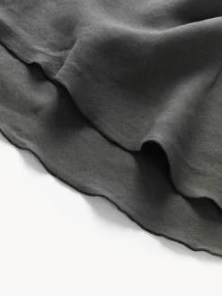 Westwing Collection Mantel redondo de lino con ribete Kennedy^ Manteles|Manteles