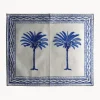 Les Ottomans Manteles individuales artesanales de algodón The Palms, 4 uds.^ Manteles Individuales|Manteles Individuales