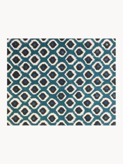 Les Ottomans Manteles individuales artesanal de algodón Sarp, 4 uds.