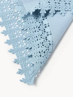 Westwing Collection Manteles individuales con ribete de encaje Flavia, 2 uds.^ Manteles Individuales|Manteles Individuales