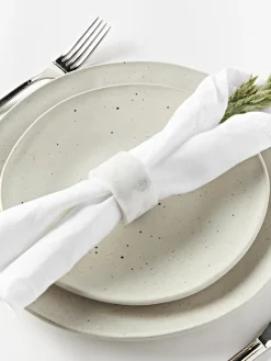 Westwing Collection Manteles individuales de lino con vainica Larissa, 2 uds.