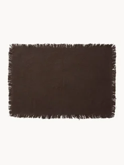 Nordal Manteles individuales de algodón Leo, 4 uds.