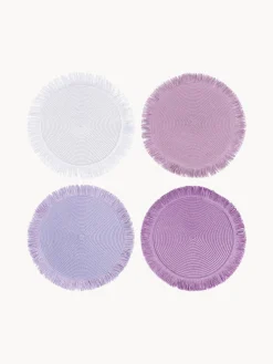 Villa D'Este Home Tivoli Manteles individuales Pannk, 4 uds.