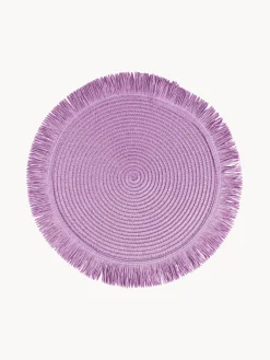 Villa D'Este Home Tivoli Manteles individuales Pannk, 4 uds.