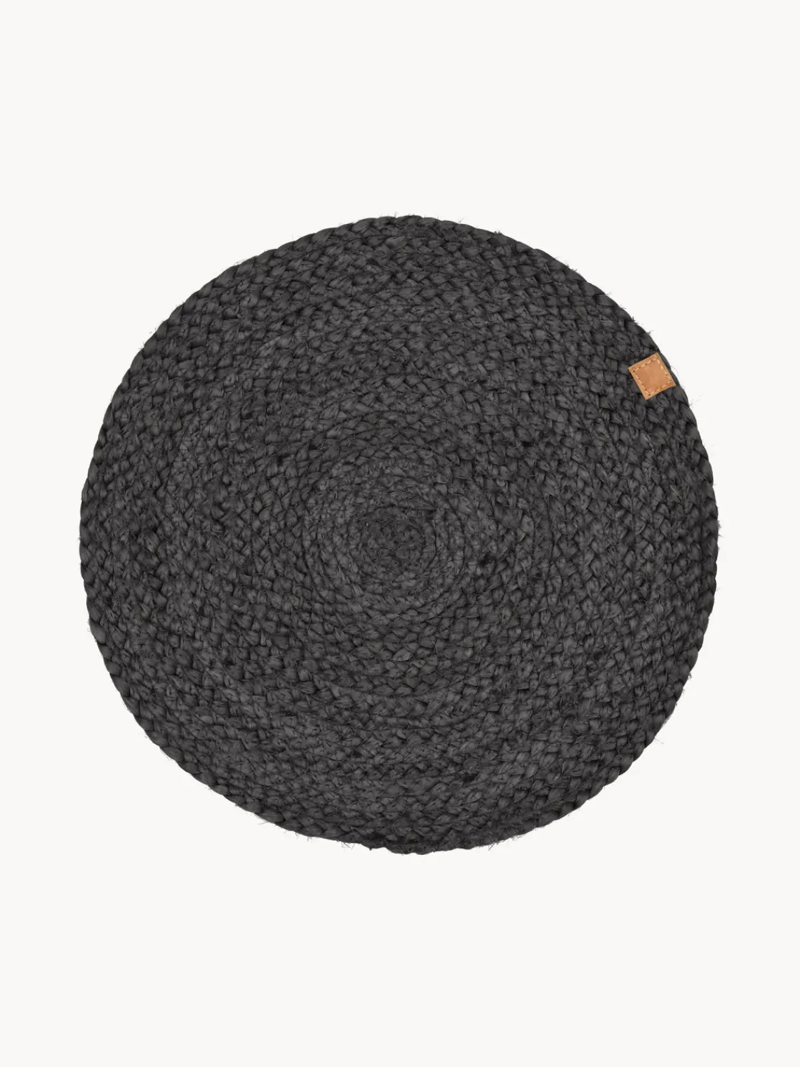 Södahl Manteles individuales redondos de yute Ash, 4 uds.^ Manteles Individuales|Manteles Individuales