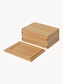 Ferm Living Mantequera de madera de roble Bon^ Mantequilleras|Vajillas Completas