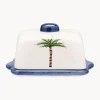 Anna + Nina Mantequera pintada a mano Palm Tree