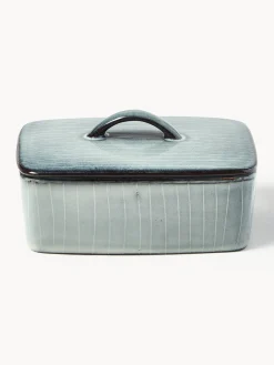 Broste Copenhagen Mantequillera artesanal Nordic Sea^ Mantequilleras|Vajillas Completas