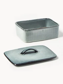 Broste Copenhagen Mantequillera artesanal Nordic Sea^ Mantequilleras|Vajillas Completas