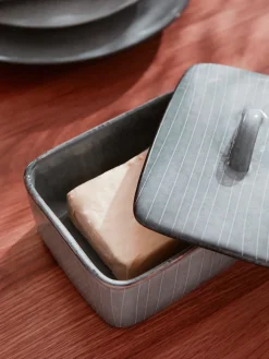 Broste Copenhagen Mantequillera artesanal Nordic Sea^ Mantequilleras|Vajillas Completas