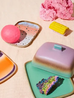 HKLIVING Mantequillera artesanal 70's^ Mantequilleras|Vajillas Completas