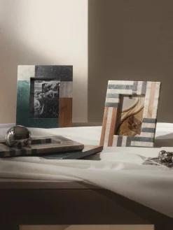 Westwing Collection Marco de mármol Mauricio, tamaños diferentes