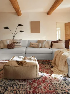 Westwing Collection Módulo central con tapizado desenfundable Russell^ Sofás