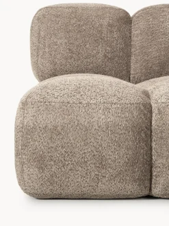 Westwing Collection Módulo central de borreguillo bouclé Tayla^ Sofás