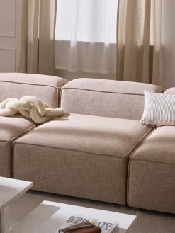 Westwing Collection Módulo central de mezcla de lino Lennon^ Sofás