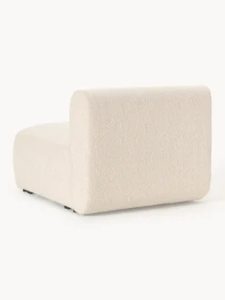 Westwing Collection Módulo central en tejido bouclé Sofia