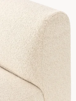 Westwing Collection Módulo central en tejido bouclé Sofia