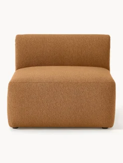 Westwing Collection Módulo central en tejido bouclé Sofia