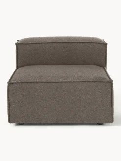 Westwing Collection Módulo central en tejido bouclé Lennon