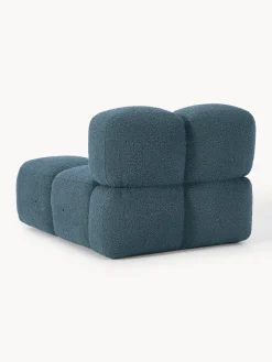 Westwing Collection Módulo central en tejido bouclé Tayla