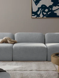 Westwing Collection Módulo central en tejido bouclé Wolke^ Sofás