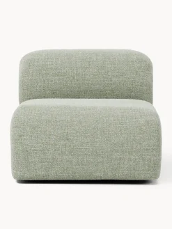 Westwing Collection Módulo central en tejido bouclé Wolke