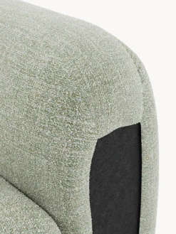 Westwing Collection Módulo central en tejido bouclé Wolke