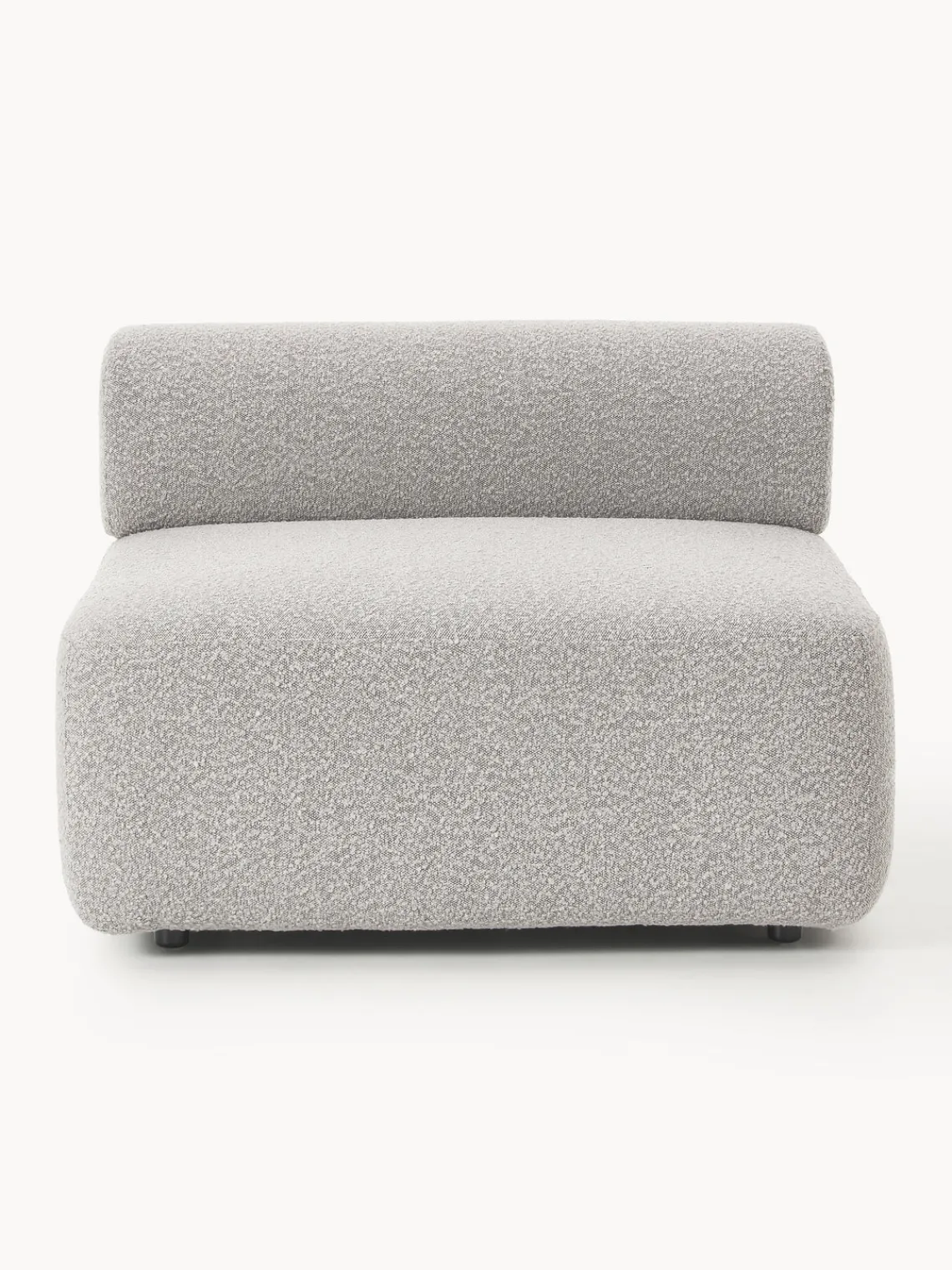 Westwing Collection Módulo central en tejido bouclé Anton^ Sofás