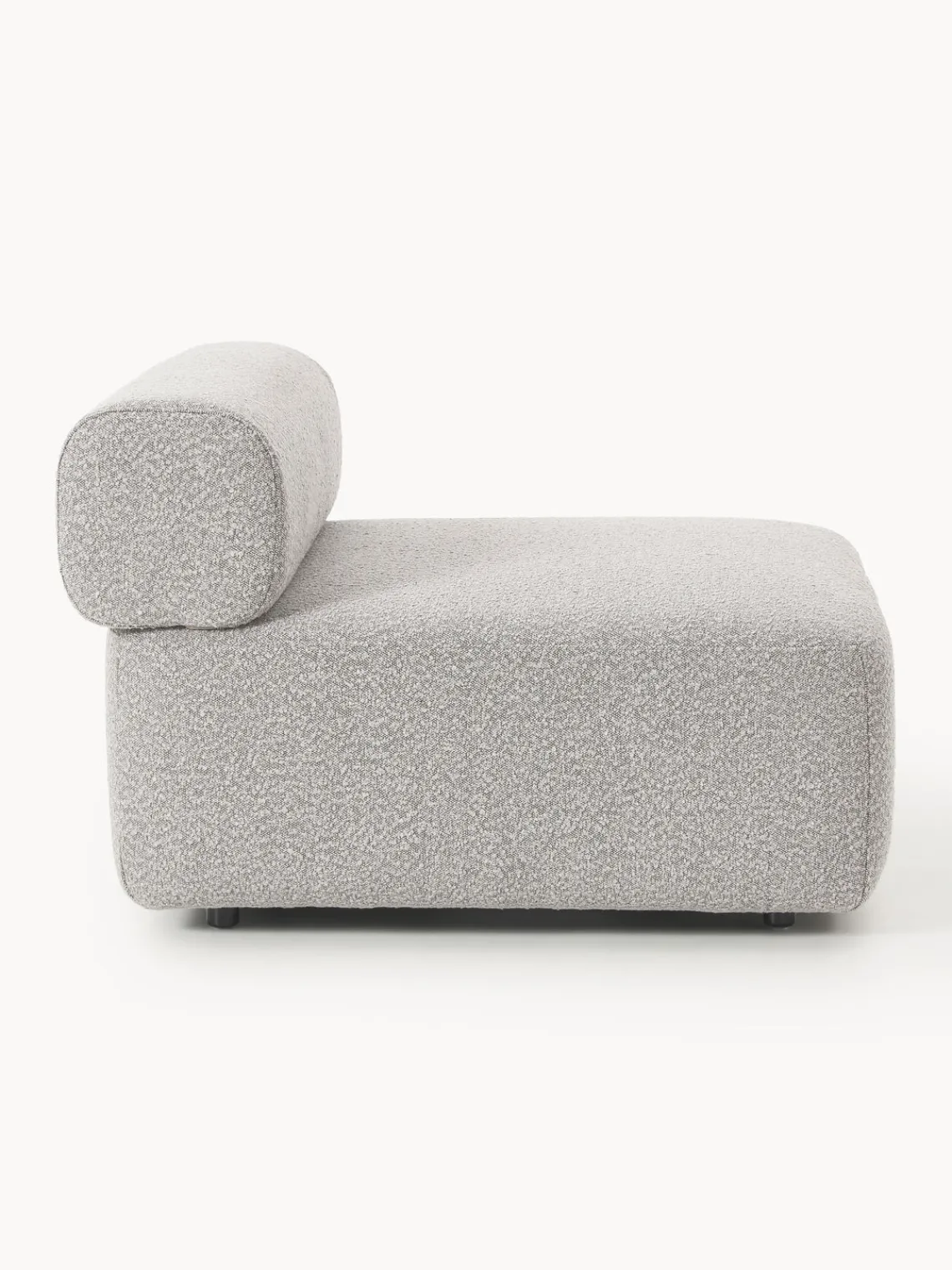 Westwing Collection Módulo central en tejido bouclé Anton^ Sofás