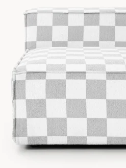 Westwing Collection Módulo central en tejido bouclé Lennon, diseño Crosby Studios