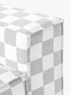 Westwing Collection Módulo central en tejido bouclé Lennon, diseño Crosby Studios