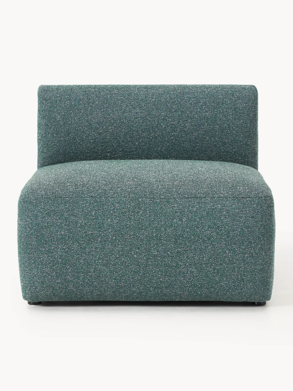 Westwing Collection Módulo central en tejido bouclé Sofia^ Sofás