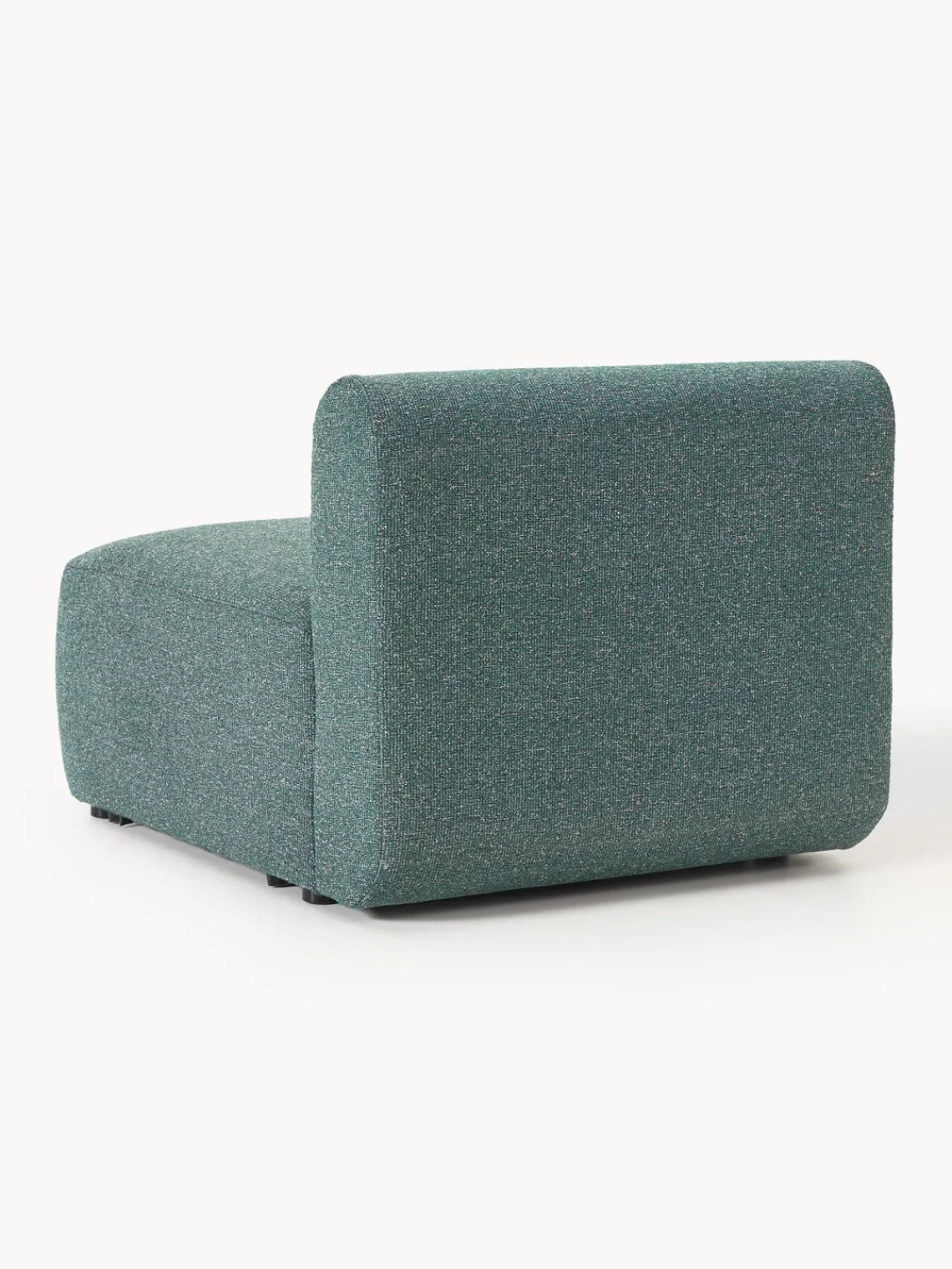 Westwing Collection Módulo central en tejido bouclé Sofia^ Sofás