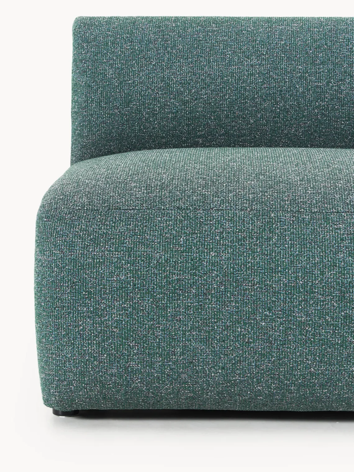 Westwing Collection Módulo central en tejido bouclé Sofia^ Sofás