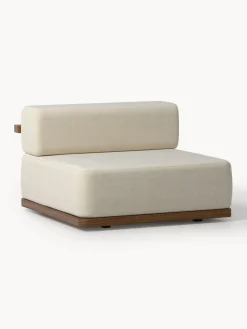 Westwing Collection Módulo central para exterior de madera de acacia Matheus