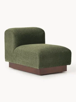 Westwing Collection Módulo central sofá de borreguillo bouclé Natalie^ Sofás