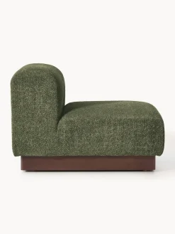 Westwing Collection Módulo central sofá de borreguillo bouclé Natalie^ Sofás