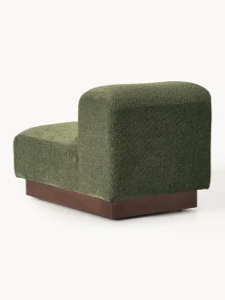 Westwing Collection Módulo central sofá de borreguillo bouclé Natalie^ Sofás