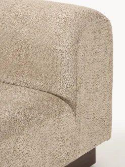 Westwing Collection Módulo central sofá de borreguillo bouclé Natalie