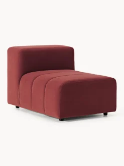 Westwing Collection Módulo de centro de terciopelo Lena