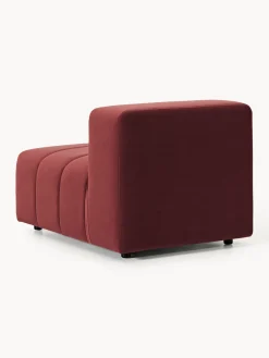 Westwing Collection Módulo de centro de terciopelo Lena