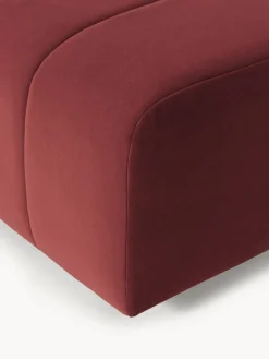 Westwing Collection Módulo de centro de terciopelo Lena