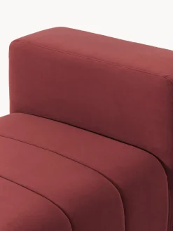 Westwing Collection Módulo de centro de terciopelo Lena