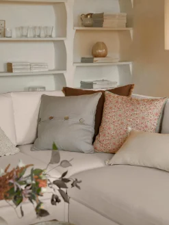 Westwing Collection Módulo de esquina con tapizado desenfundable Russell