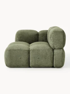 Westwing Collection Módulo de esquina de borreguillo bouclé Tayla^ Sofás