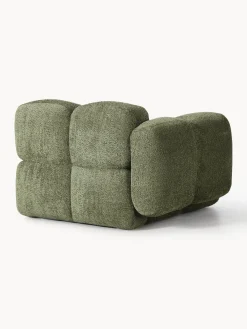 Westwing Collection Módulo de esquina de borreguillo bouclé Tayla^ Sofás