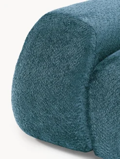 Westwing Collection Módulo de esquina de borreguillo bouclé Wolke