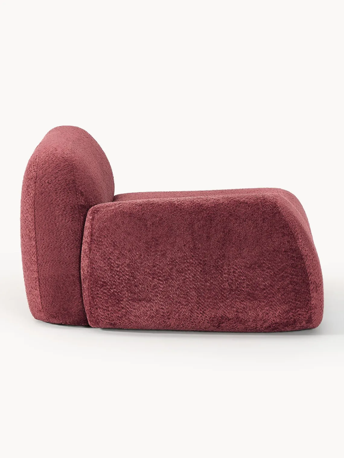 Westwing Collection Módulo de esquina de borreguillo bouclé Wolke^ Sofás